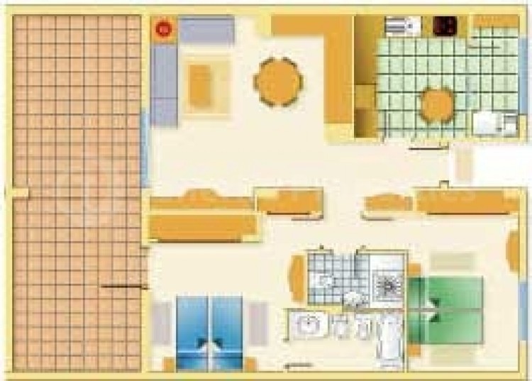2 Bed  Flat / Apartment for Sale, El Madronal de Fañabe, Gran Canaria - TP-25704 1